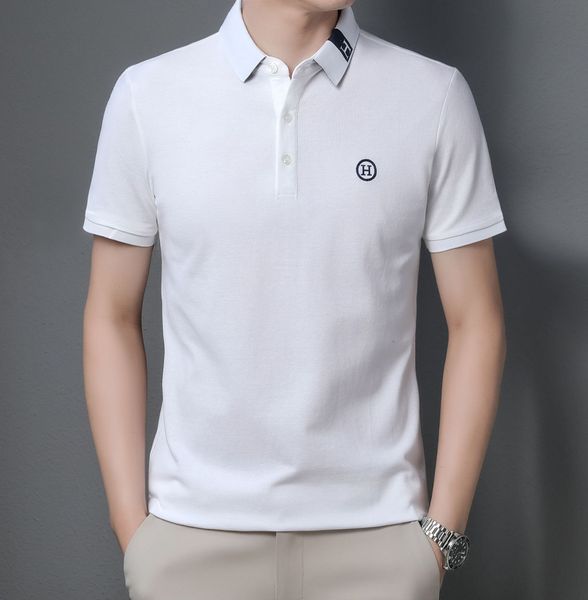 summer short sleeve polo men's new solid color summer young and middle-aged h standard casual korean version fashion half sleeve men�, White;black
summer short sleeve polo men's new solid color summer young and middle-aged h standard casual korean version fashion half sleeve men�, White;black