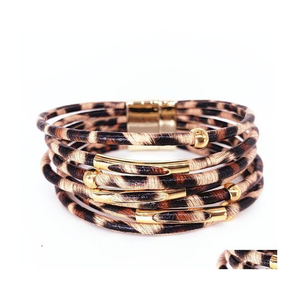 charm bracelets leopard leather bracelets for women 2022 fashion bangles elegant mtilayer wide wrap charm bracelet jewelry drop deliv dh02d, Golden;silver
charm bracelets leopard leather bracelets for women 2022 fashion bangles elegant mtilayer wide wrap charm bracelet jewelry drop deliv dh02d, Golden;silver