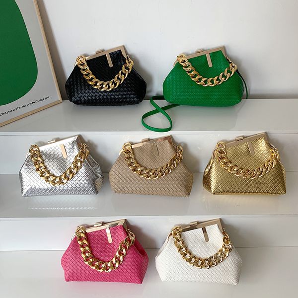 female bag designer cloud bag new fashion brand clip europe and the united states single shoulder chain bags
female bag designer cloud bag new fashion brand clip europe and the united states single shoulder chain bags