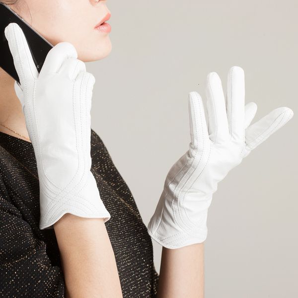 five fingers gloves women leather genuine thermal cashmere linning winter warm creamy white driving party lady mitten 221123, Blue;gray
five fingers gloves women leather genuine thermal cashmere linning winter warm creamy white driving party lady mitten 221123, Blue;gray