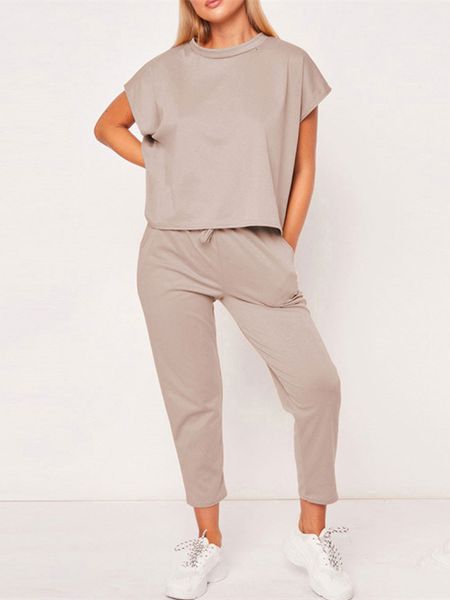 women's two piece pants streetwear 2 sets womens outfits summer clothing set short sleeve and suit casual loose tracksuit women 221123, White
women's two piece pants streetwear 2 sets womens outfits summer clothing set short sleeve and suit casual loose tracksuit women 221123, White