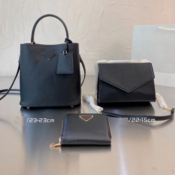5a fashion leather shoulder bags three piece set bucket messenger bag coin purse magnetic buckle totes
5a fashion leather shoulder bags three piece set bucket messenger bag coin purse magnetic buckle totes