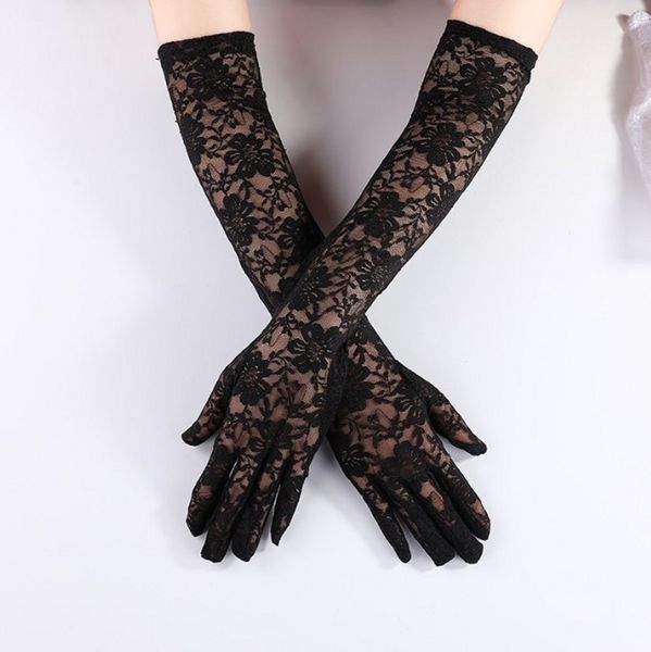 fashion lace women' lengthened gloves wedding performance special wholesale, Blue;gray
fashion lace women' lengthened gloves wedding performance special wholesale, Blue;gray