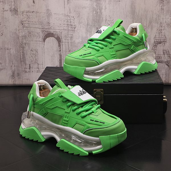 italian designer party dress wedding shoes spring autumn fashion air cushion casual sneakers round toe thick bottom business leisure driving, Black
italian designer party dress wedding shoes spring autumn fashion air cushion casual sneakers round toe thick bottom business leisure driving, Black