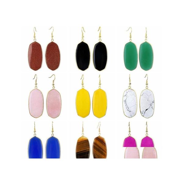 charm natural crystal charm pendant dangle earrings mticolor stainless steel for women girls drop delivery jewelry dhh5r, Golden
charm natural crystal charm pendant dangle earrings mticolor stainless steel for women girls drop delivery jewelry dhh5r, Golden