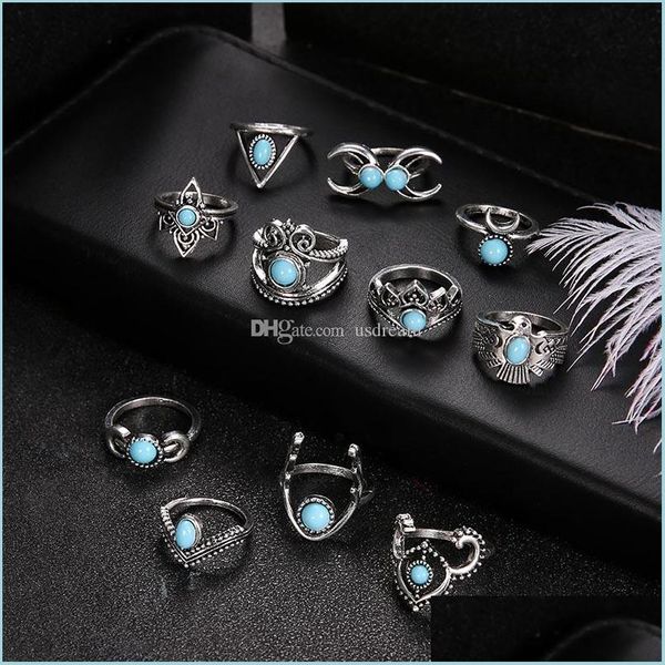 cluster rings turquoise knuckle ring set ancient sier crown moon owl drop stacking rings midi women fashion jewelry delivery dhbxr, Golden;silver
cluster rings turquoise knuckle ring set ancient sier crown moon owl drop stacking rings midi women fashion jewelry delivery dhbxr, Golden;silver