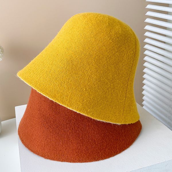 wide brim hats bucket women's warm panama winter autumn knitted yellow orange fisherman caps youth fashion for women foldable 221123, Blue;gray
wide brim hats bucket women's warm panama winter autumn knitted yellow orange fisherman caps youth fashion for women foldable 221123, Blue;gray