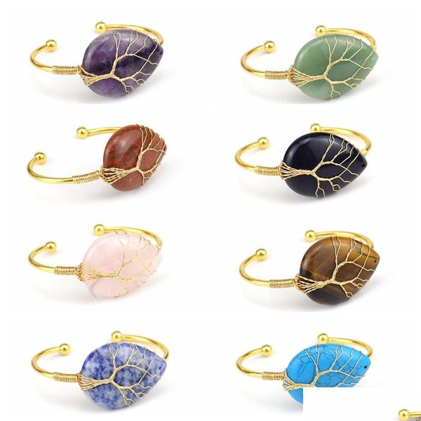 cuff natural waterdrop gemstone cuff bracelet for women girls handmade woven lift of tree healing chakra crystal friendship bangle c dhhrk, White
cuff natural waterdrop gemstone cuff bracelet for women girls handmade woven lift of tree healing chakra crystal friendship bangle c dhhrk, White