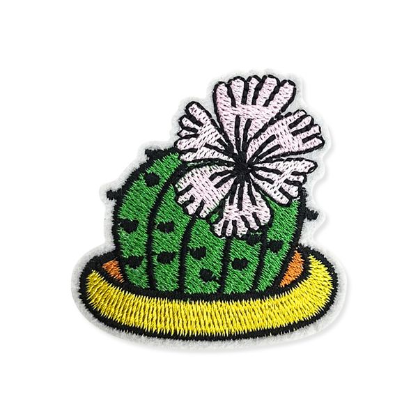 cactus plants with flower embroidery patches sewing notions iron on for clothing shirts jackets custom patch, Black
cactus plants with flower embroidery patches sewing notions iron on for clothing shirts jackets custom patch, Black