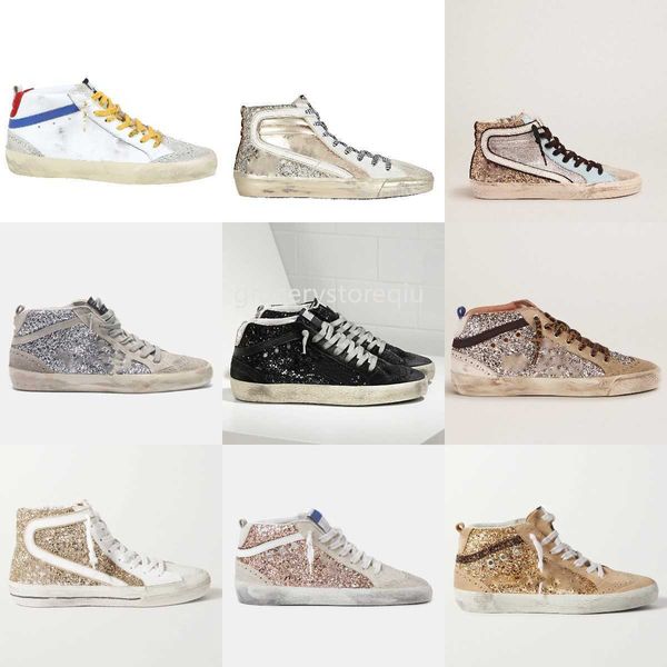 luxury golden sliide mid star high sneakers fashion women casual shoes designer trainers sequin classic white do-old dirty men shoe, Black
luxury golden sliide mid star high sneakers fashion women casual shoes designer trainers sequin classic white do-old dirty men shoe, Black