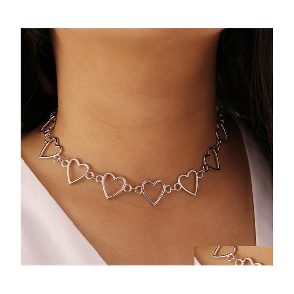 pendant necklaces heart chain choker necklace for women collar goth necklaces aesthetic jewellery christmas party girl halloween cho dhneh, Silver
pendant necklaces heart chain choker necklace for women collar goth necklaces aesthetic jewellery christmas party girl halloween cho dhneh, Silver