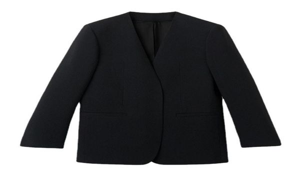 women039s suits blazers loose silhouette collarless shoulder pad suit 2202 spring commuter fashion casual jacket women8430015, White;black
women039s suits blazers loose silhouette collarless shoulder pad suit 2202 spring commuter fashion casual jacket women8430015, White;black