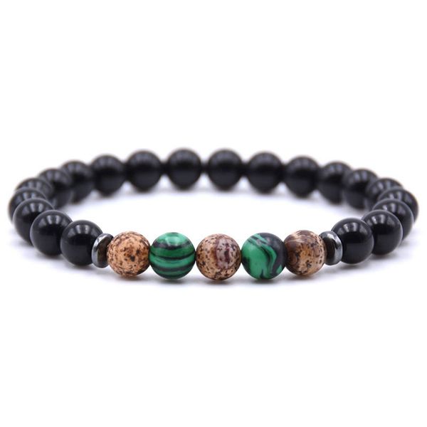 handmade healing gem bracelets with natural lava stone wrap bracelet healing crystal stretch beaded, Black
handmade healing gem bracelets with natural lava stone wrap bracelet healing crystal stretch beaded, Black