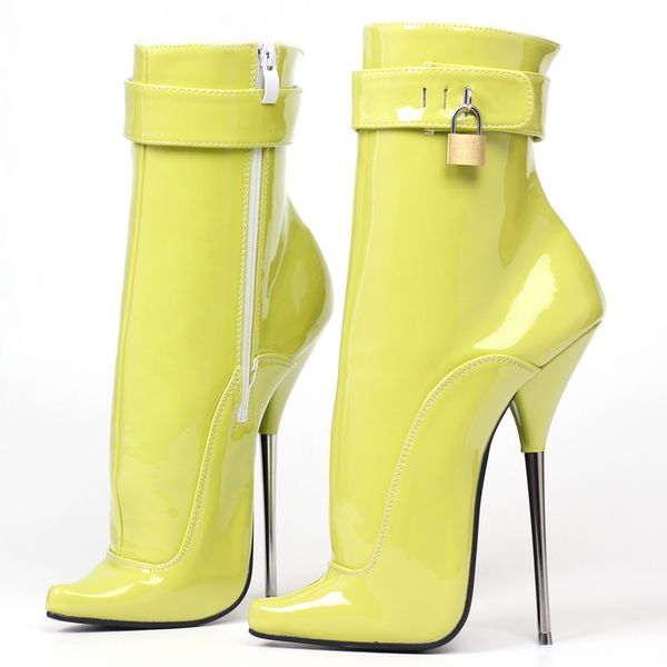 18cm 7inch women high heeled ballet boots man performance fetish cosplay shoes queen crossdresser ankle botas green red customized colors, Black
18cm 7inch women high heeled ballet boots man performance fetish cosplay shoes queen crossdresser ankle botas green red customized colors, Black