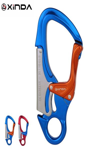 xinda outdoor rock climbing carabiner 30kn mountaineering downhill safety hook via ferrata buckle working at height equipment 2204
xinda outdoor rock climbing carabiner 30kn mountaineering downhill safety hook via ferrata buckle working at height equipment 2204