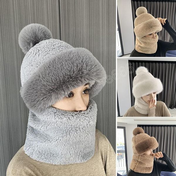 winter female hat scarf caps ski neck warmer beanies pullovers hats men women kids outdoor warm plush fleece hats, Blue;gray
winter female hat scarf caps ski neck warmer beanies pullovers hats men women kids outdoor warm plush fleece hats, Blue;gray