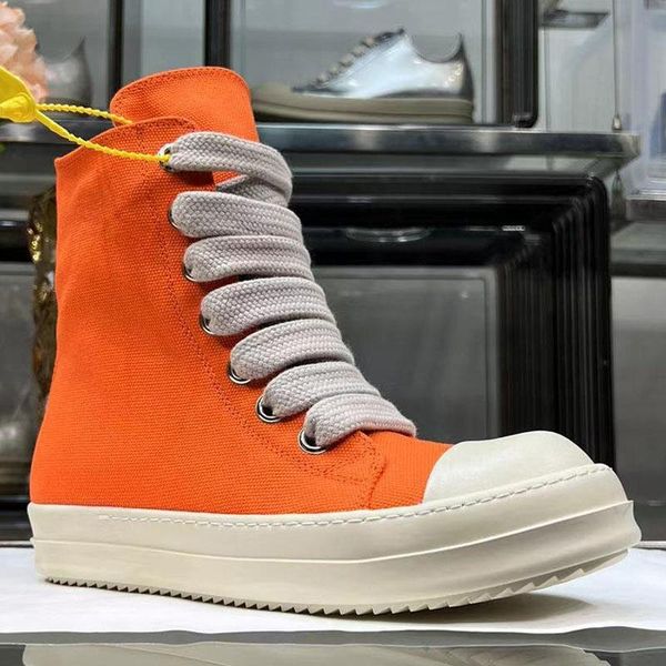 lace canvas shoes designer rick boots men owen ankle booties black street high hip hop man women fashion sneakers breathable flat shoes size
lace canvas shoes designer rick boots men owen ankle booties black street high hip hop man women fashion sneakers breathable flat shoes size