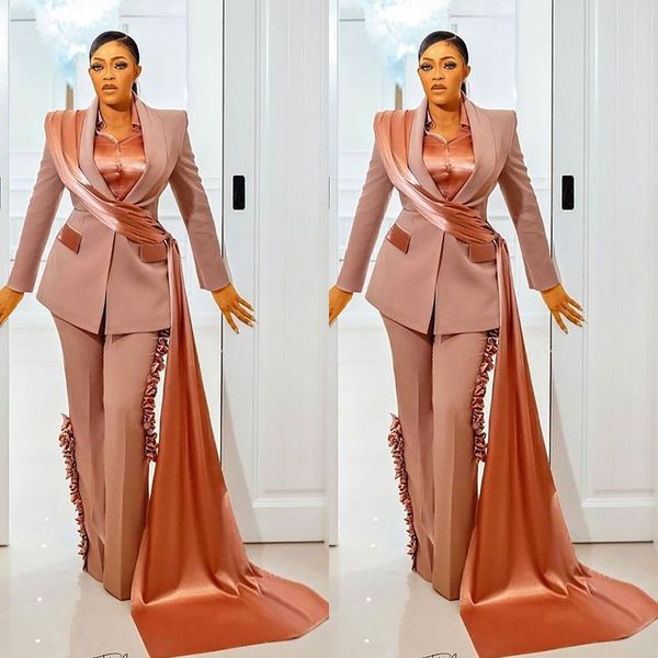designer ruffles mother of the bride pant suits formal office female suit lady blazer wear prom party business outfits, Black;red
designer ruffles mother of the bride pant suits formal office female suit lady blazer wear prom party business outfits, Black;red
