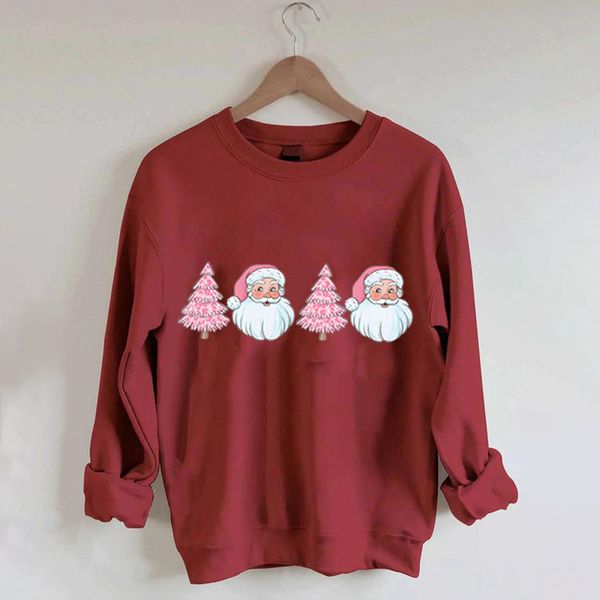 women's hoodies sweatshirts red vintage street sweatshirt women's christmas tree santa print tracksuit pullover streetwear shirt c, Black
women's hoodies sweatshirts red vintage street sweatshirt women's christmas tree santa print tracksuit pullover streetwear shirt c, Black
