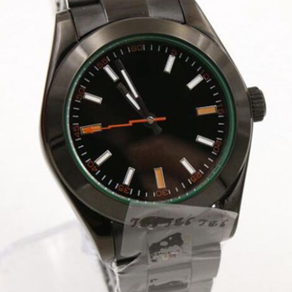 men's automatic mechanical watch 39mm gd2813 luxury designer 316l stainless steel 116400 black dial expedition gratuite nixie tube wris, Slivery;brown
men's automatic mechanical watch 39mm gd2813 luxury designer 316l stainless steel 116400 black dial expedition gratuite nixie tube wris, Slivery;brown