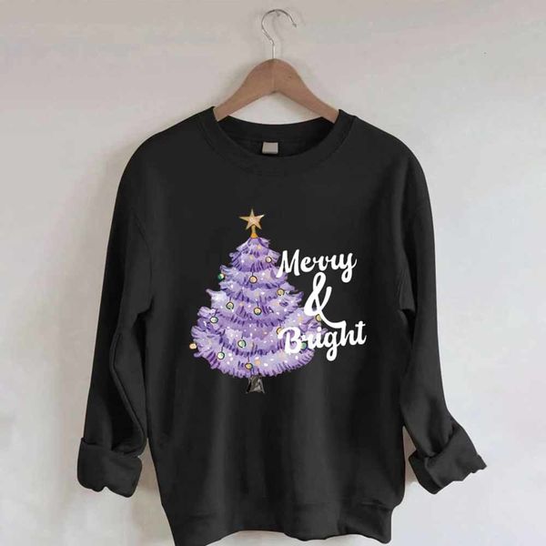 women's hoodies sweatshirts christmas tree letter print casual romantic purple pullover crew neck longsleeved versatile streetwear 221, Black
women's hoodies sweatshirts christmas tree letter print casual romantic purple pullover crew neck longsleeved versatile streetwear 221, Black