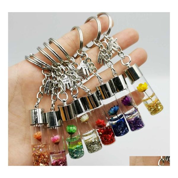 keychains lanyards wishing bottle eternal flower keychain student pendant backpack car key accessories couple gift drop delivery fa dh0t1, Silver
keychains lanyards wishing bottle eternal flower keychain student pendant backpack car key accessories couple gift drop delivery fa dh0t1, Silver