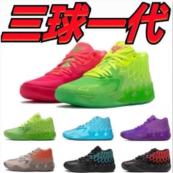 basketball shoes sport shoe trainner sneakers with box 2022 queen city black red grey lamelo ball mb1 rick and morty men size 7-12
basketball shoes sport shoe trainner sneakers with box 2022 queen city black red grey lamelo ball mb1 rick and morty men size 7-12