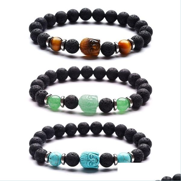 beaded yoga chakra natural stone buddha beads strand bracelet tiger eye amethyst crystal lava rock oil diffuser bracelets for women dhxyl, Black
beaded yoga chakra natural stone buddha beads strand bracelet tiger eye amethyst crystal lava rock oil diffuser bracelets for women dhxyl, Black