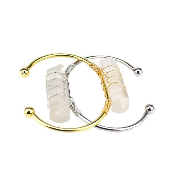 cuff long crystal point cuff bracelet for women girls handmade gold wire woven lift of tree healing chakra friendship bangle charms dhjku, White
cuff long crystal point cuff bracelet for women girls handmade gold wire woven lift of tree healing chakra friendship bangle charms dhjku, White