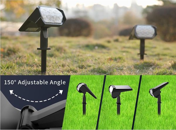 solar garden lights with 32 leds 3 modes landscape pathway spot lights cold white 2 in 1 ip67 waterproof auto on / off wall light for yard d
solar garden lights with 32 leds 3 modes landscape pathway spot lights cold white 2 in 1 ip67 waterproof auto on / off wall light for yard d