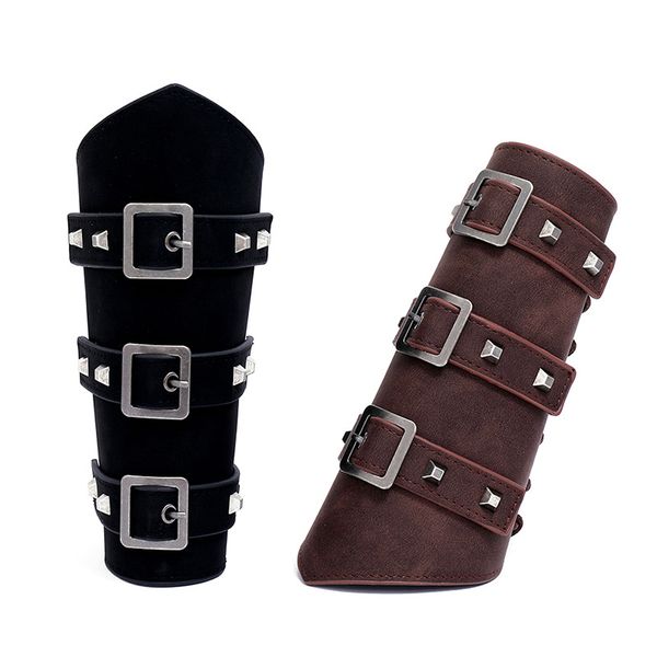 new leather wrist guards bracelet gauntlet arm guard xmas halloween costume party gifts, Golden;silver
new leather wrist guards bracelet gauntlet arm guard xmas halloween costume party gifts, Golden;silver