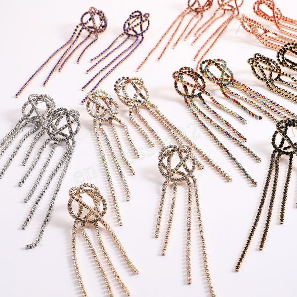 bright dangle earrings for women long rhinestone crystal tassel earrings femme fashion wedding jewelry, Silver
bright dangle earrings for women long rhinestone crystal tassel earrings femme fashion wedding jewelry, Silver