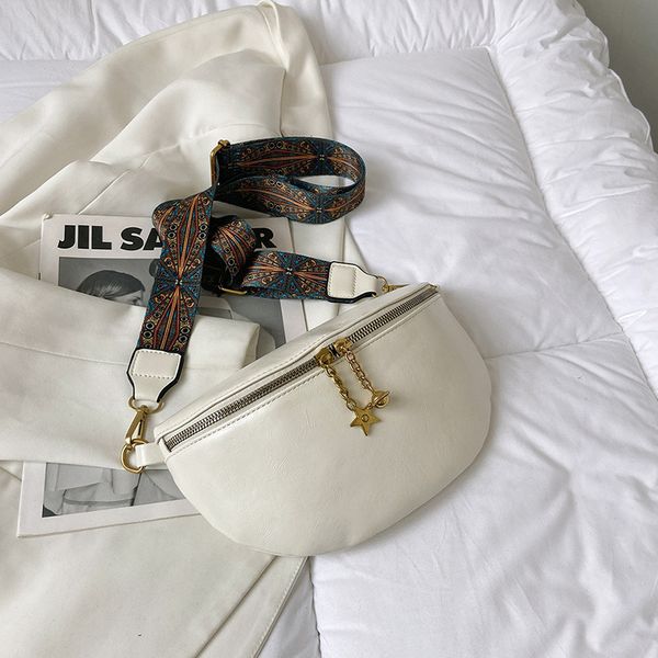 waist bags elegant solid colour pu leather for women stylish chain zipper pack female fanny wide strap crossbody bag 221124
waist bags elegant solid colour pu leather for women stylish chain zipper pack female fanny wide strap crossbody bag 221124