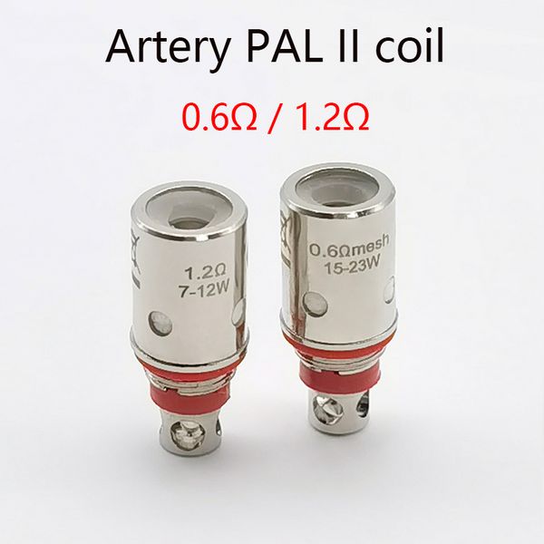 replacement coil for artery pal ii/artery pal 2 pro kit mesh 0.6ohm regular 1.2ohm 
replacement coil for artery pal ii/artery pal 2 pro kit mesh 0.6ohm regular 1.2ohm