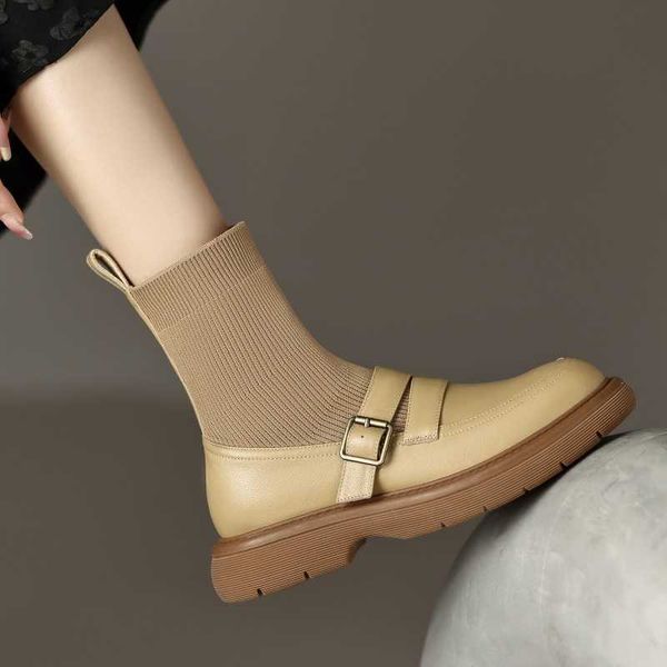 boots autumn and winter 2022 cowhide thick bottom elastic slim boots with skirt belt buckle plush wool tube short boots women's size 40, Black
boots autumn and winter 2022 cowhide thick bottom elastic slim boots with skirt belt buckle plush wool tube short boots women's size 40, Black