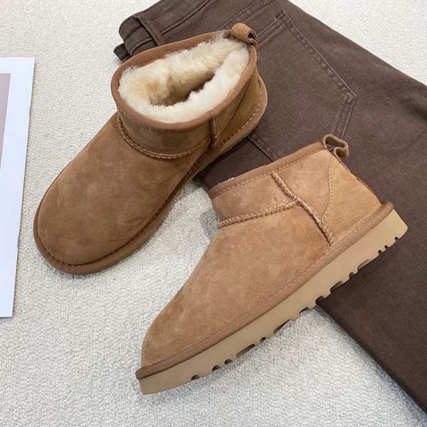 fur ladies boots platform winter boots snow designer real sheepskin wool low-cut warm shoes man and women winter short super mini mens women, Black
fur ladies boots platform winter boots snow designer real sheepskin wool low-cut warm shoes man and women winter short super mini mens women, Black
