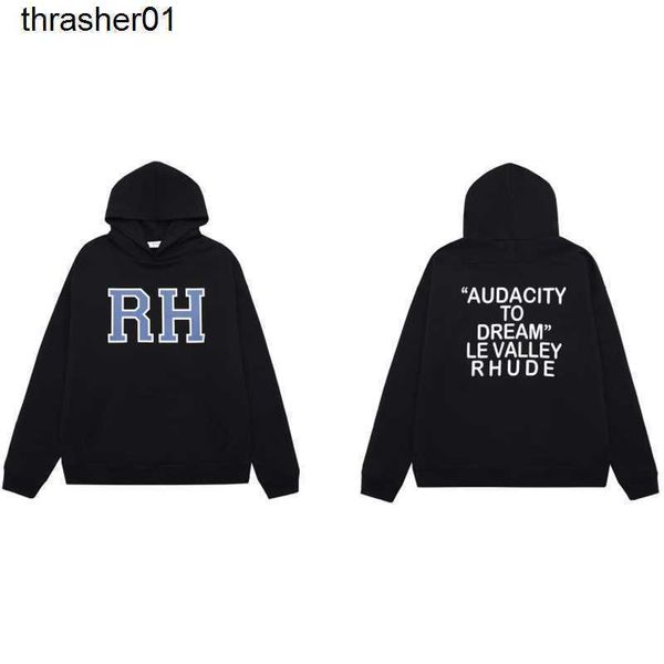 men's hoodies sweatshirts designerrhude printed letters new loose cotton men women fashion streetwear hoodie, Black
men's hoodies sweatshirts designerrhude printed letters new loose cotton men women fashion streetwear hoodie, Black