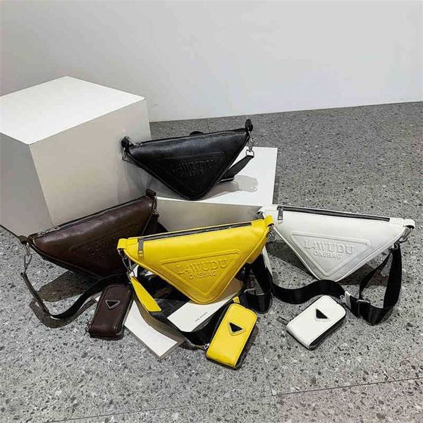 simple letter one shoulder triangle bag 2022 summer simple handbag small leisure messenger women's bag 
simple letter one shoulder triangle bag 2022 summer simple handbag small leisure messenger women's bag