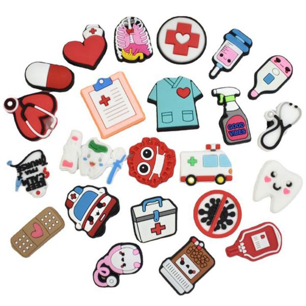 wholesale pvc cartoon croc charms shoe decoration buckle accessories clog wristband charm button toy, White;pink 
wholesale pvc cartoon croc charms shoe decoration buckle accessories clog wristband charm button toy, White;pink