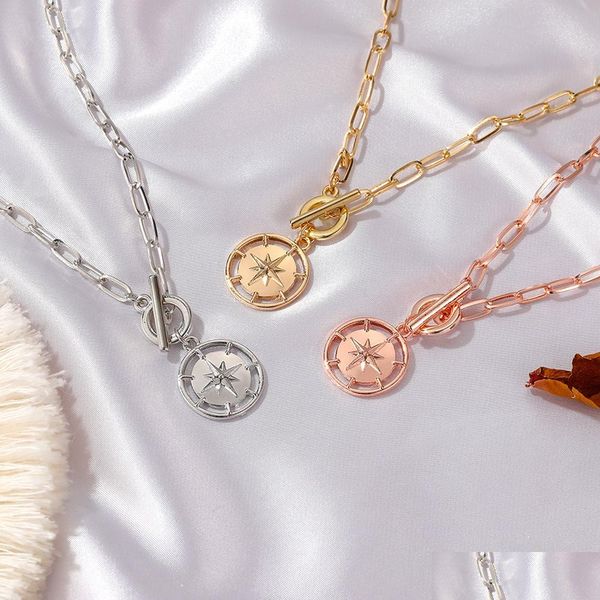 pendant necklaces punk style personalized button necklace hip hop thick chain star awn neckchain high street fashion mens and womens dh8bz, Silver
pendant necklaces punk style personalized button necklace hip hop thick chain star awn neckchain high street fashion mens and womens dh8bz, Silver