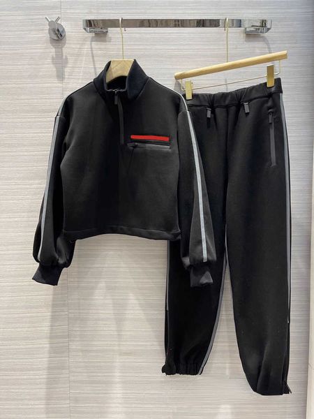 brand men's tracksuits designer design women's wear sports casual style jacket sweater elastic straight trousers suit tracksuits w, Gray
brand men's tracksuits designer design women's wear sports casual style jacket sweater elastic straight trousers suit tracksuits w, Gray