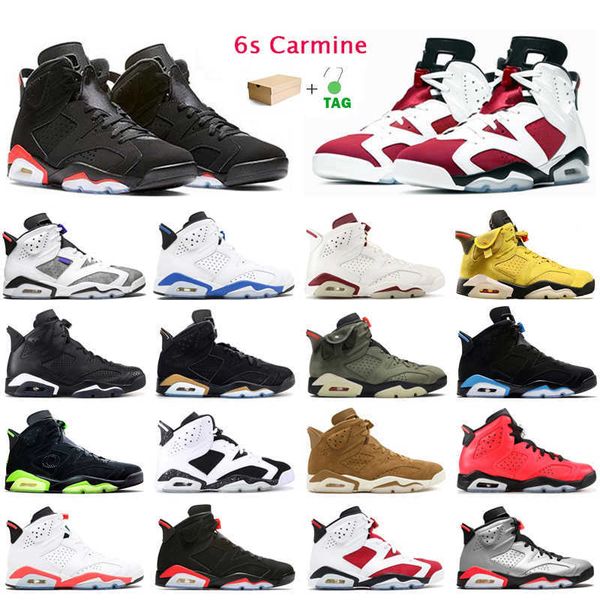 6s jumpman basketball shoes mens trainers 2021 carmine red infrared hare dmp unc golden harvest marron oreo outdoor sports sneakers with box, Black
6s jumpman basketball shoes mens trainers 2021 carmine red infrared hare dmp unc golden harvest marron oreo outdoor sports sneakers with box, Black