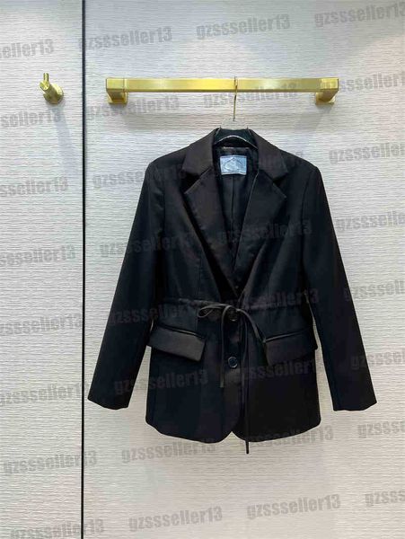 luxury pd black blazers jacket for womens designer clothing fashion brand corset lapel high-end lady apparel, Black;brown
luxury pd black blazers jacket for womens designer clothing fashion brand corset lapel high-end lady apparel, Black;brown