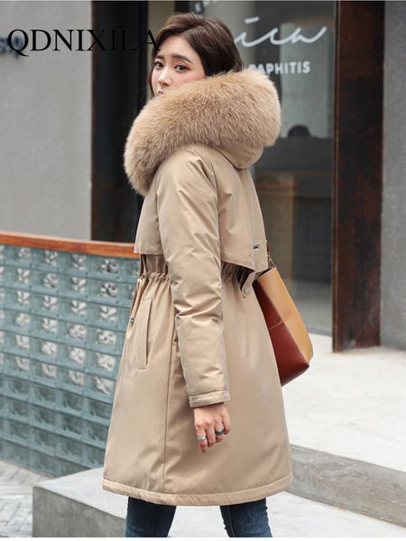 womens down parkas winter plush cotton jacket thick coat with hood oversized midi long wool collar warm padded coats 221124, Black
womens down parkas winter plush cotton jacket thick coat with hood oversized midi long wool collar warm padded coats 221124, Black