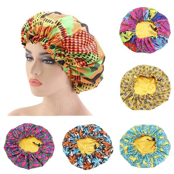 extra large satin lined bonnets cap women african pattern print fabric ankara bonnets night sleep hat ladies turban, Blue;gray
extra large satin lined bonnets cap women african pattern print fabric ankara bonnets night sleep hat ladies turban, Blue;gray