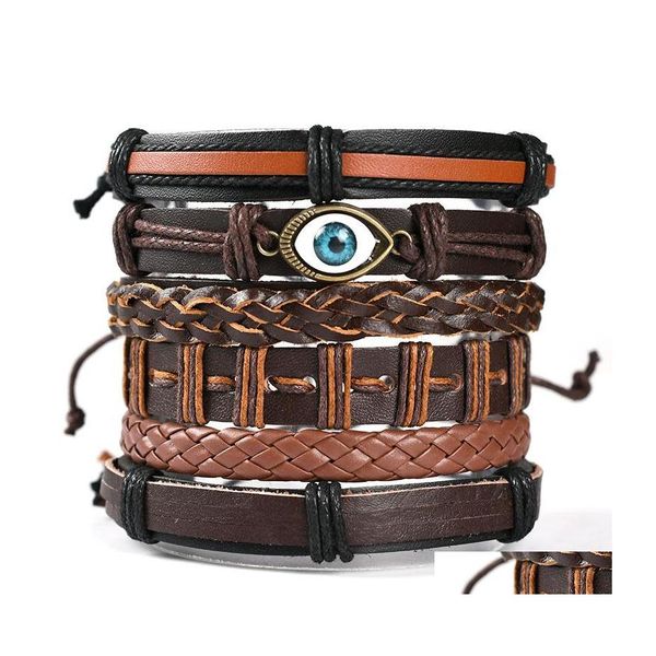 charm bracelets vinatge gothic punk skl star metal mtilayer leather bracelet men bracelets bangles male arm jewelry wholesale drop de dhzhg, Golden;silver
charm bracelets vinatge gothic punk skl star metal mtilayer leather bracelet men bracelets bangles male arm jewelry wholesale drop de dhzhg, Golden;silver