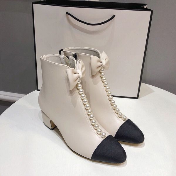 boots women bow tie zip high heel ankle boots brand fashion design pearl decoration females winter warm fashion boots for ladies 221123, Black
boots women bow tie zip high heel ankle boots brand fashion design pearl decoration females winter warm fashion boots for ladies 221123, Black