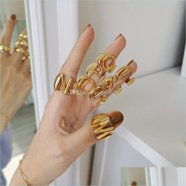 band rings 26 az english initial ring sier gold open band rings retro letter women fashion jewelry gift drop delivery dhiwq, Silver
band rings 26 az english initial ring sier gold open band rings retro letter women fashion jewelry gift drop delivery dhiwq, Silver