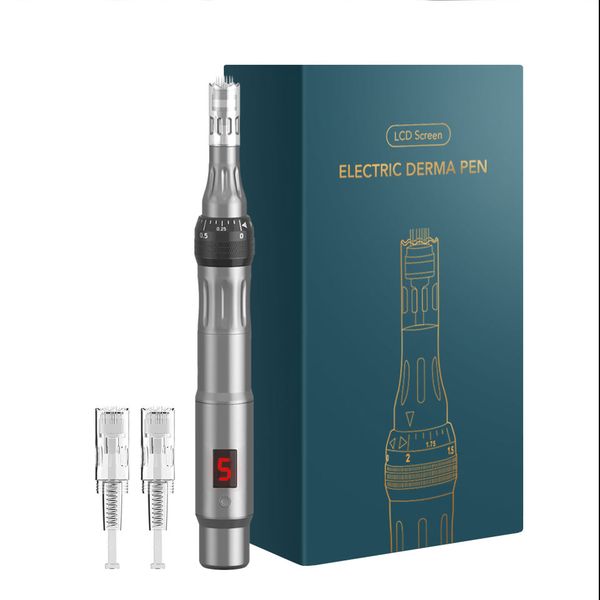 home beauty stainless clips on dermapen cartridge derma pen needle with lcd display micro needles stamp electric face with serum hydro pens
home beauty stainless clips on dermapen cartridge derma pen needle with lcd display micro needles stamp electric face with serum hydro pens