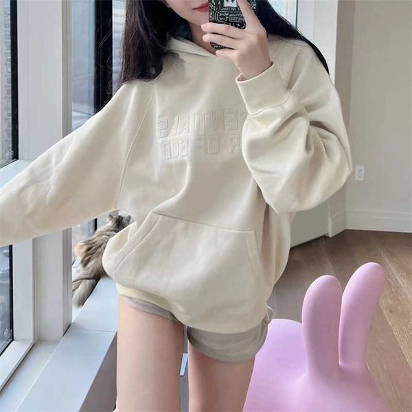 store 80% design hoodies fog letter flocking hoodie american sweet lazy sentials fleece girl factory wholesale retail, Black
store 80% design hoodies fog letter flocking hoodie american sweet lazy sentials fleece girl factory wholesale retail, Black